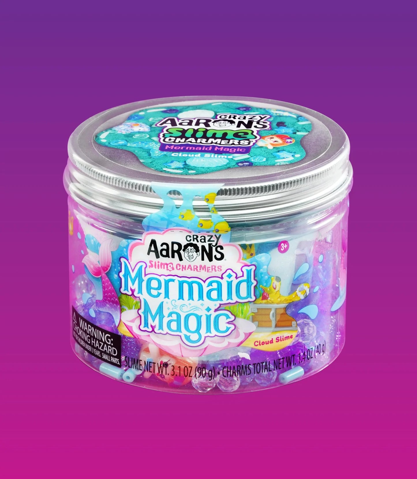 Crazy Aaron’s® Cloud Slime Charmers™ Mermaid Magic