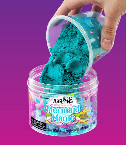 Crazy Aaron’s® Cloud Slime Charmers™ Mermaid Magic