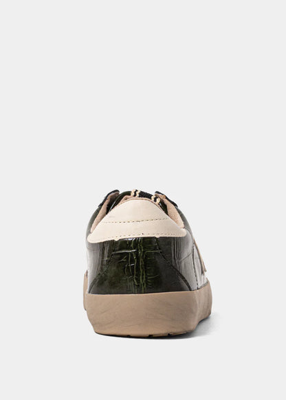ShuShop Olive Croco PAULA Sneaker
