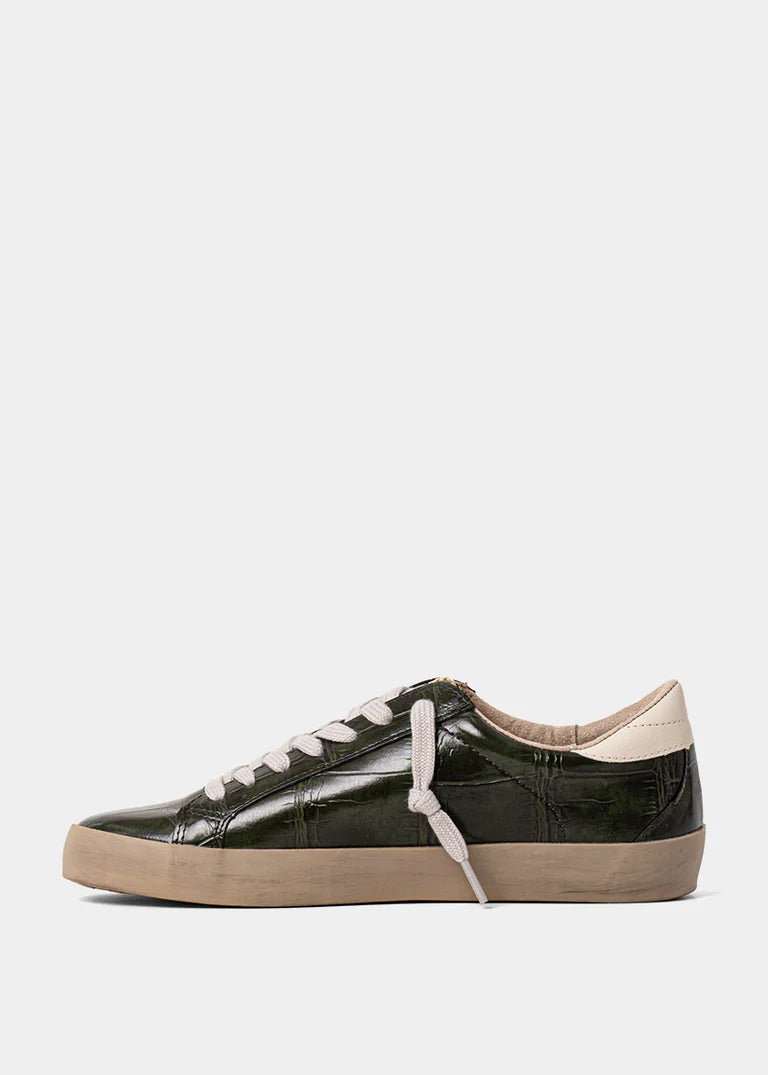 ShuShop Olive Croco PAULA Sneaker