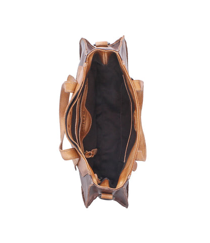 Bed|Stu Redrock Leather Satchel