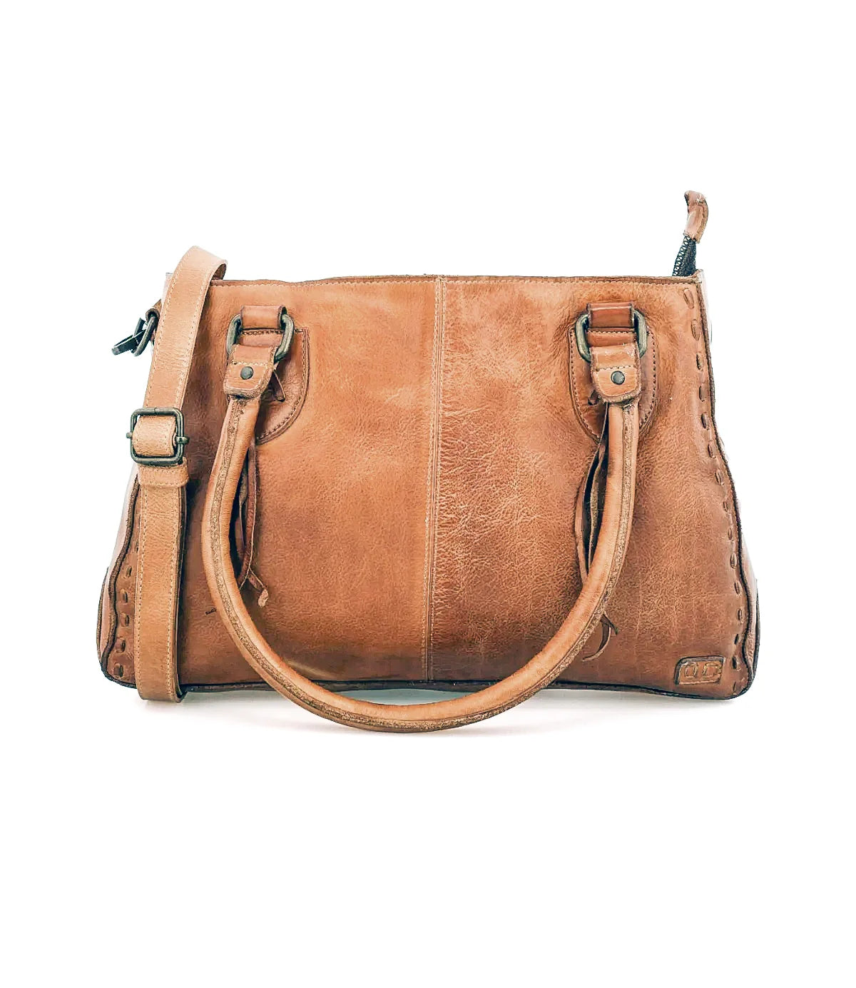 Bed|Stu Rockababy Leather Satchel