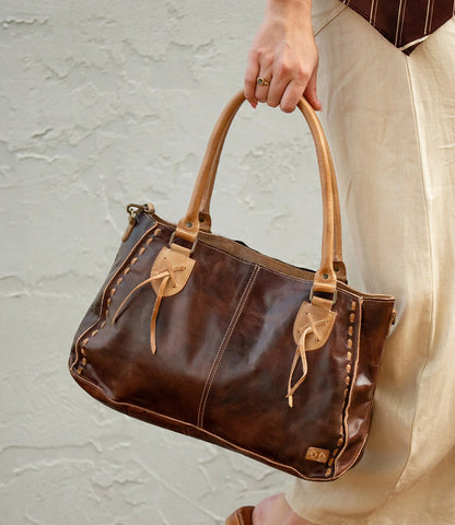 Bed|Stu Rockababy Leather Satchel
