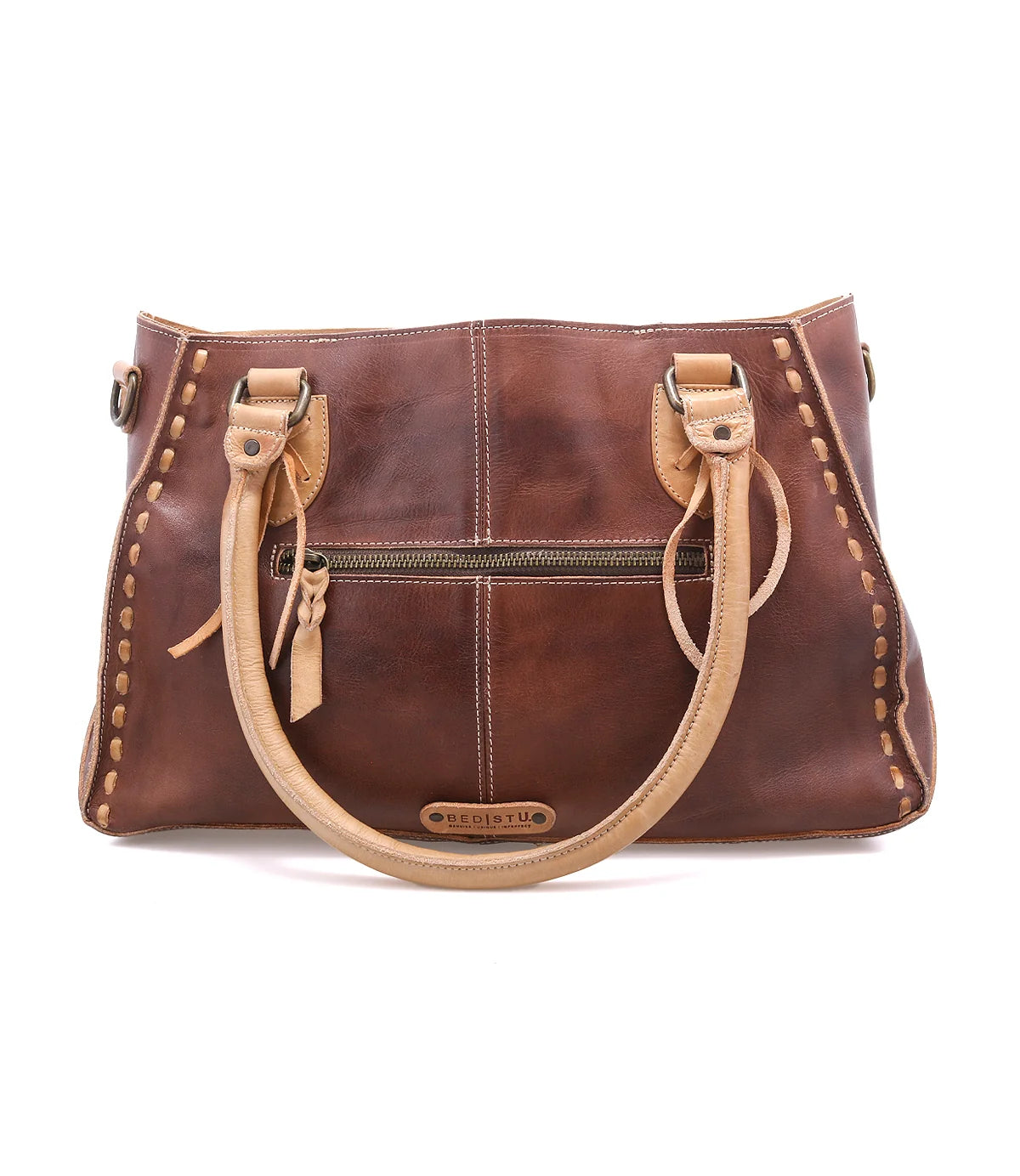 Bed|Stu Rockababy Leather Satchel