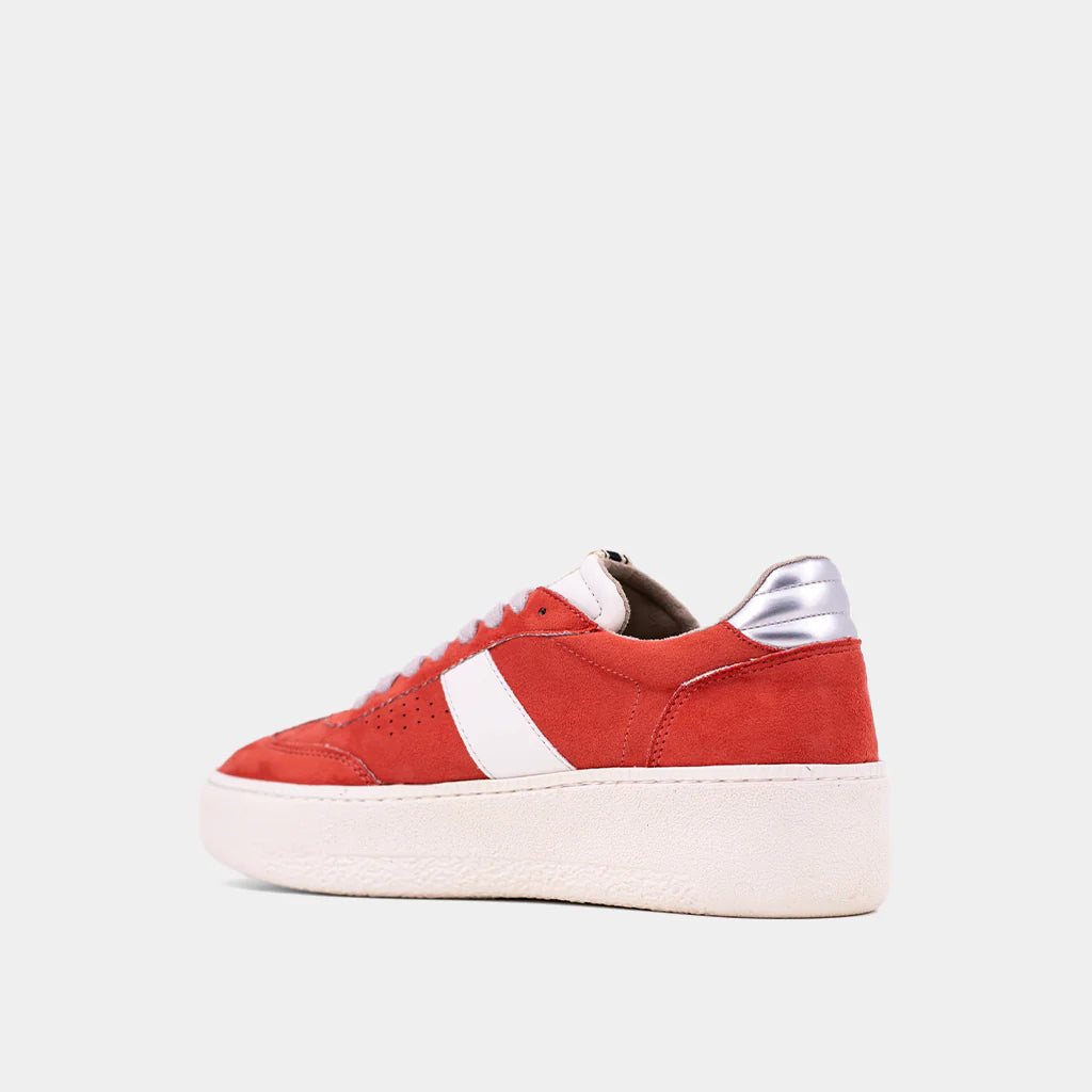 ShuShop STACEY in Coral Suede Sneaker
