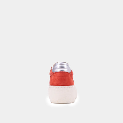 ShuShop STACEY in Coral Suede Sneaker