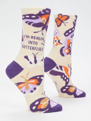 BlueQ Women's Crew Socks