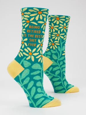 BlueQ Women's Crew Socks