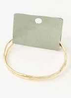 Thin Gold Cuff Bracelet