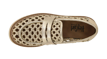 Corkys So Put Together Gold Summer Loafer AT PLATFORM ONLY