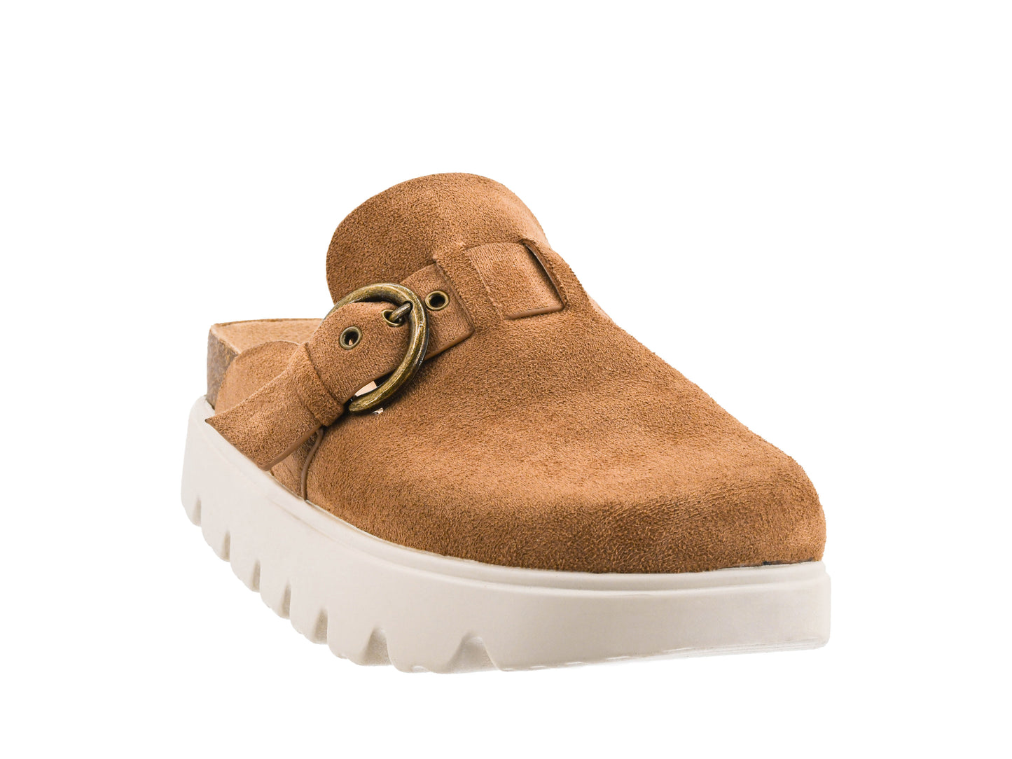 Corkys Tardy Tobacco Faux Suede