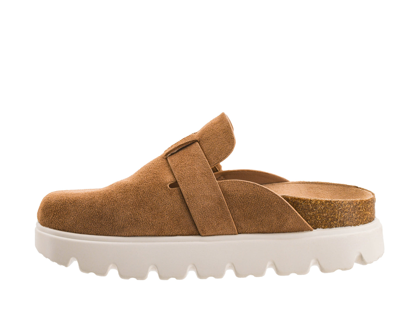 Corkys Tardy Tobacco Faux Suede