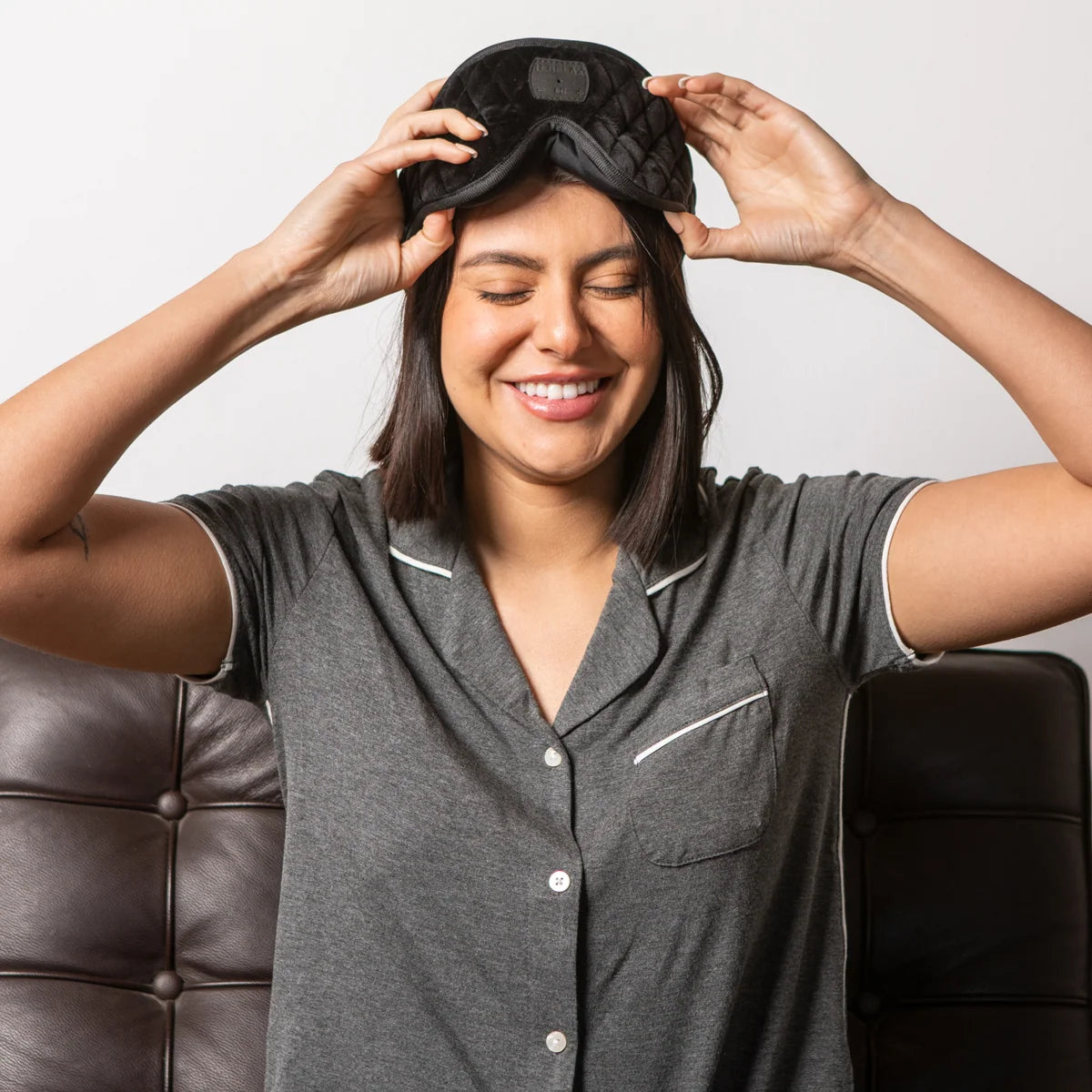 U Relax Wireless Audio Eye Mask - Black