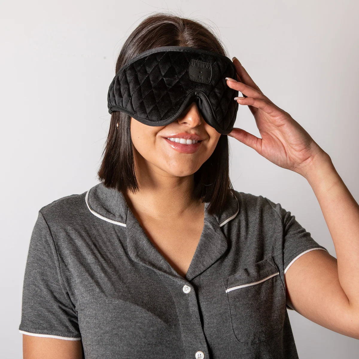 U Relax Wireless Audio Eye Mask - Black