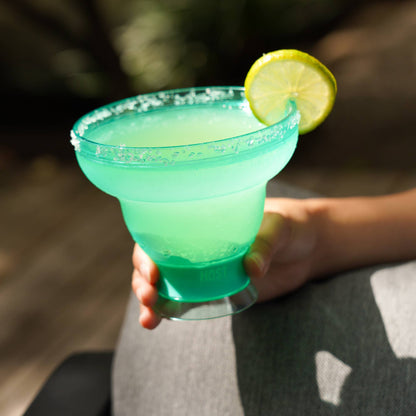 Margarita FREEZE Cooling Cup in Aqua Set of 2