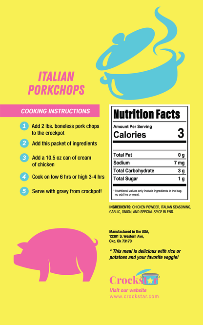 Italian Porkchops 