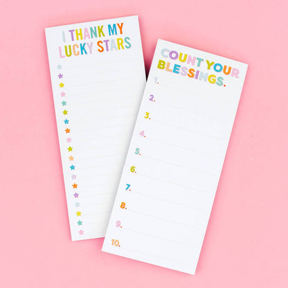 Lucky Stars List Pad