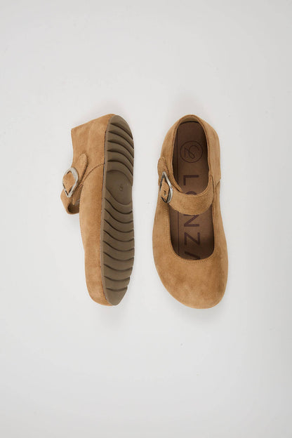 Heritage Hunter Mary Janes in Camel