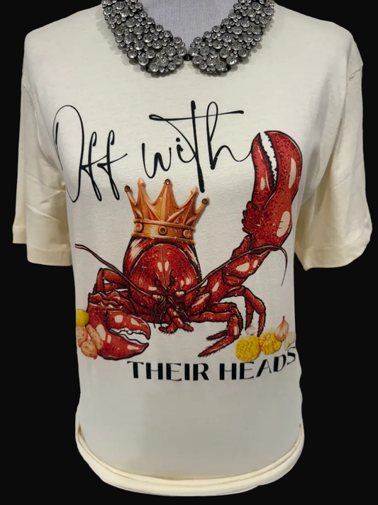 Off w/ their Heads Crown Crawfish on Natural Crew