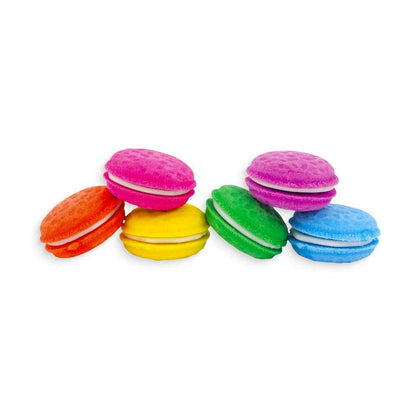 Macaron Scented Erasers - Set of 6