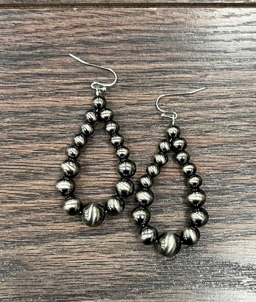 Handmade Polish Navajo Bead Earrings