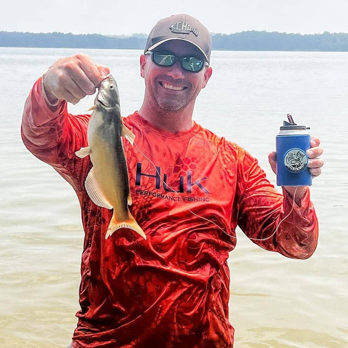Original Chill-N-Reel: Pink / Spill Guard Included