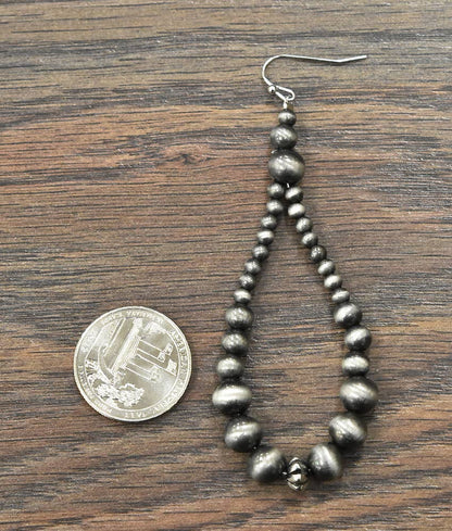 Handmade Navajo Bead Earrings