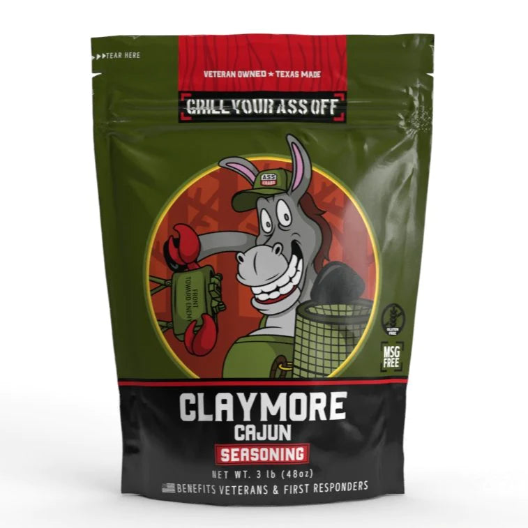 CLAYMORE CAJUN SEASONING™ 3LB Bag