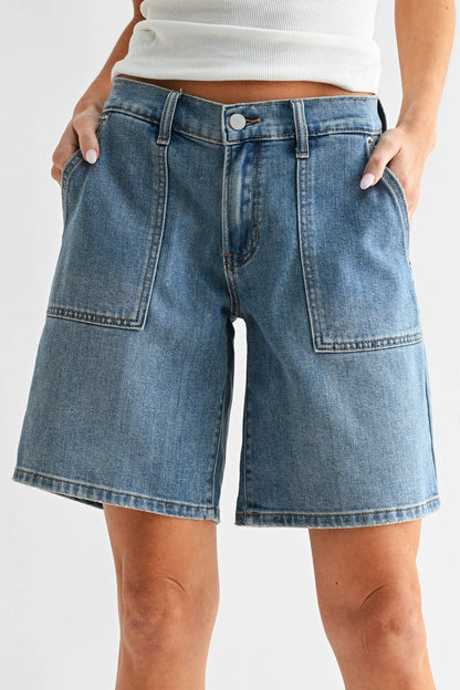 Denim Baggy Jort