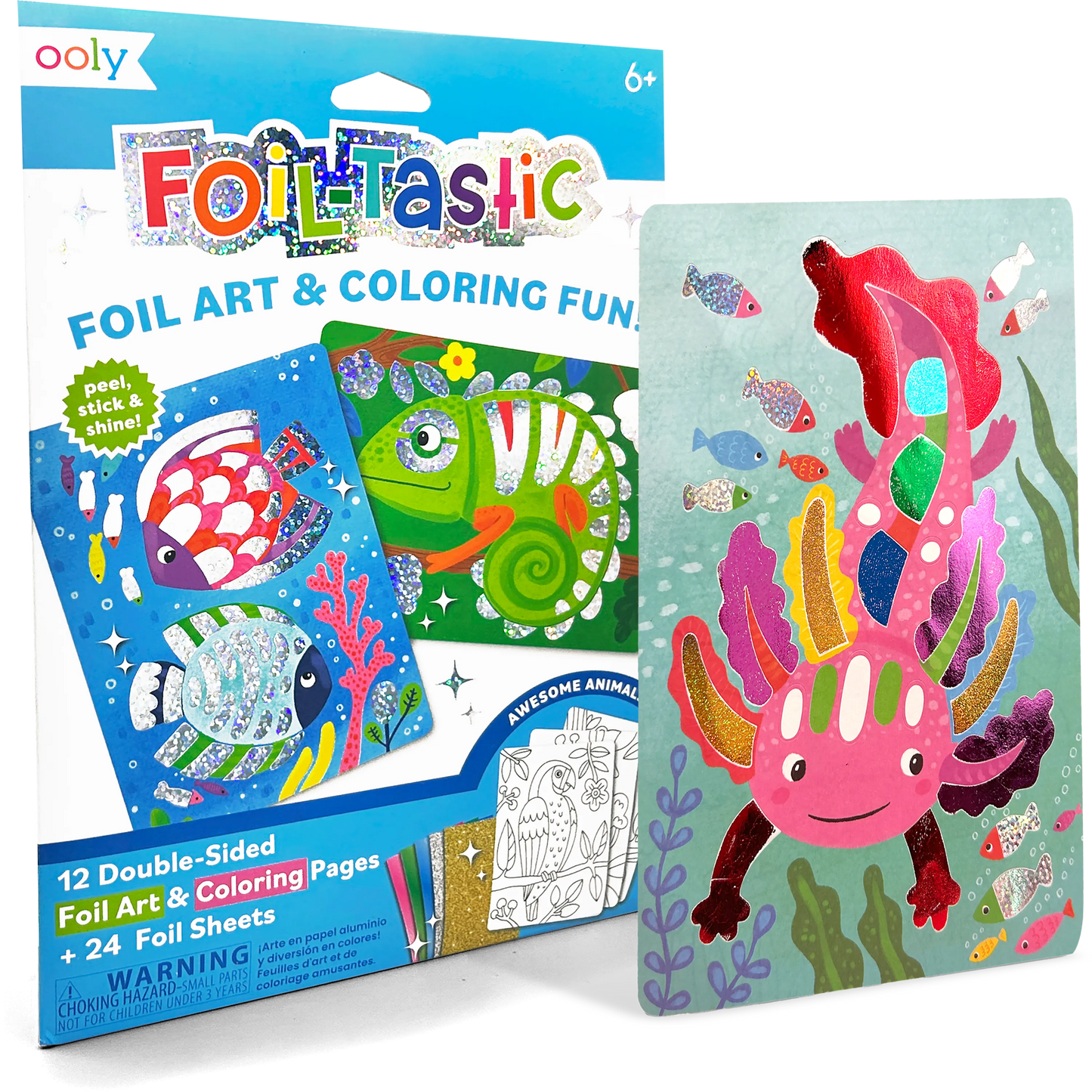 Foil-tastic Foil Art Kit: Awesome Animals