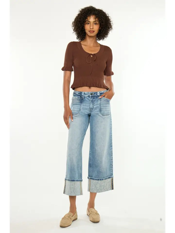 Kan Can USA Mid Rise Crop WIDE-KC2223M