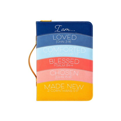 Divine Details: Bible Cover - Modern Rainbow: Large