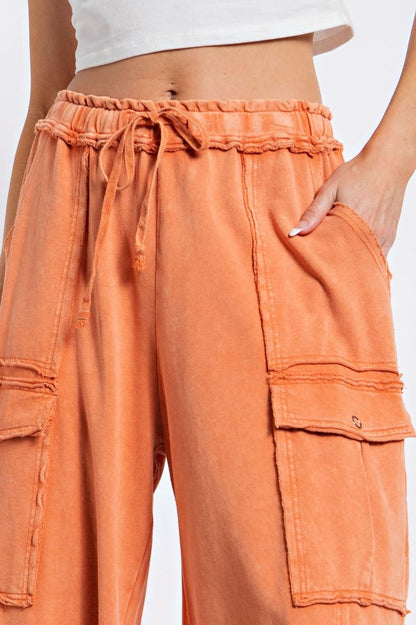 RUST FEELING GOOD UTILITY PULL ON PANTS