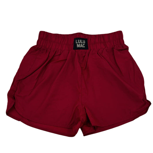 Lulu Mac OG-SHORT MAROON