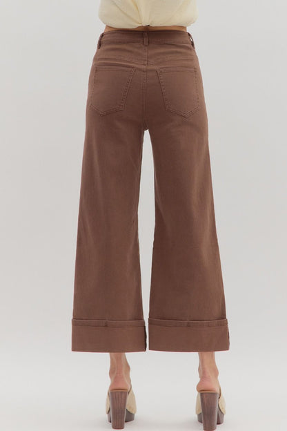 Chocolate Ankle Pants