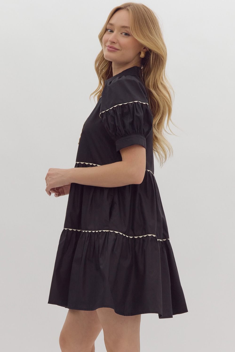 Vivian Black Dress