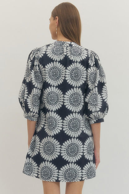The Navy Dress