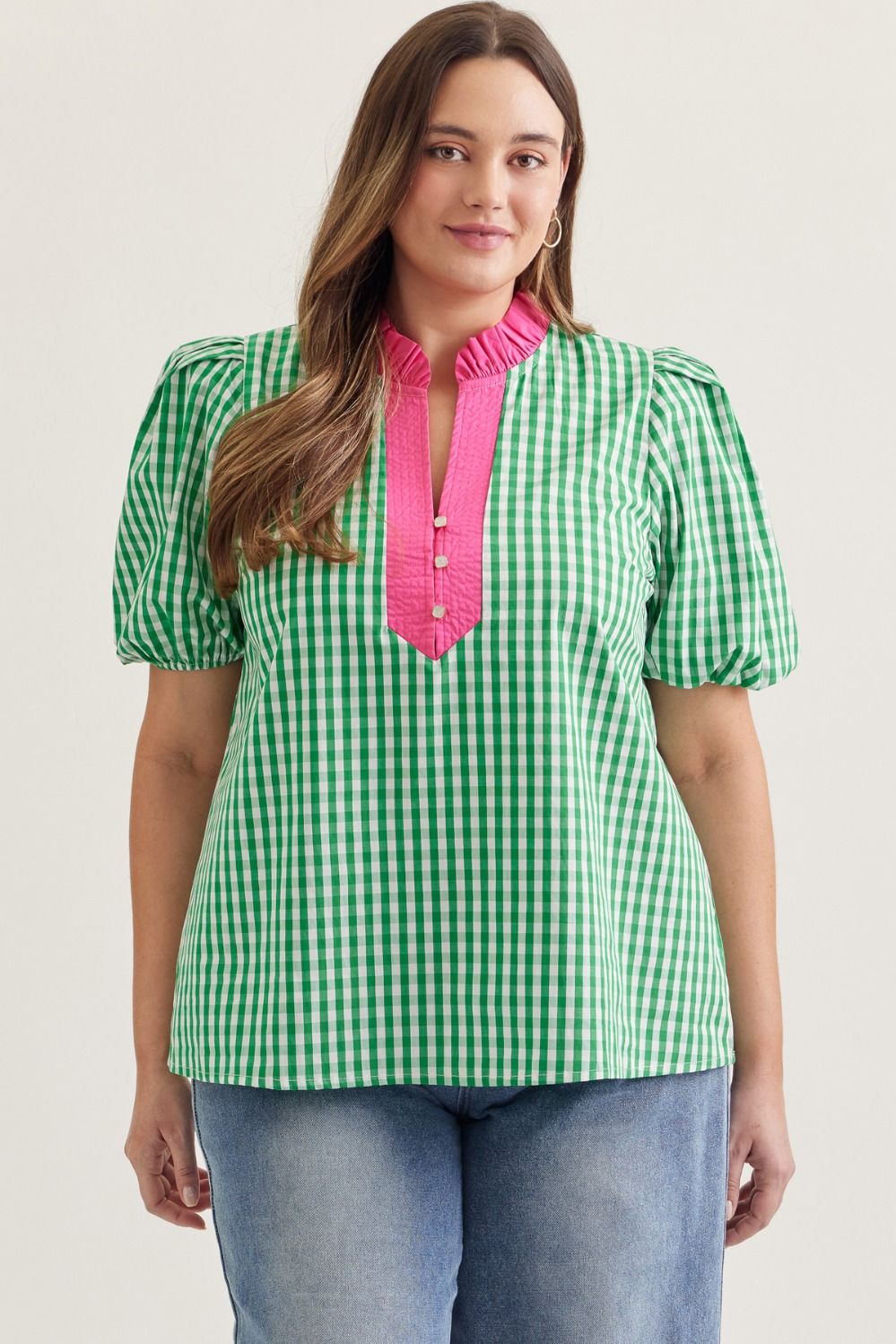 Days of Summer Green Blouse