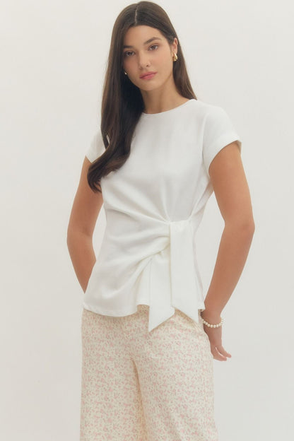 Cream Blouse