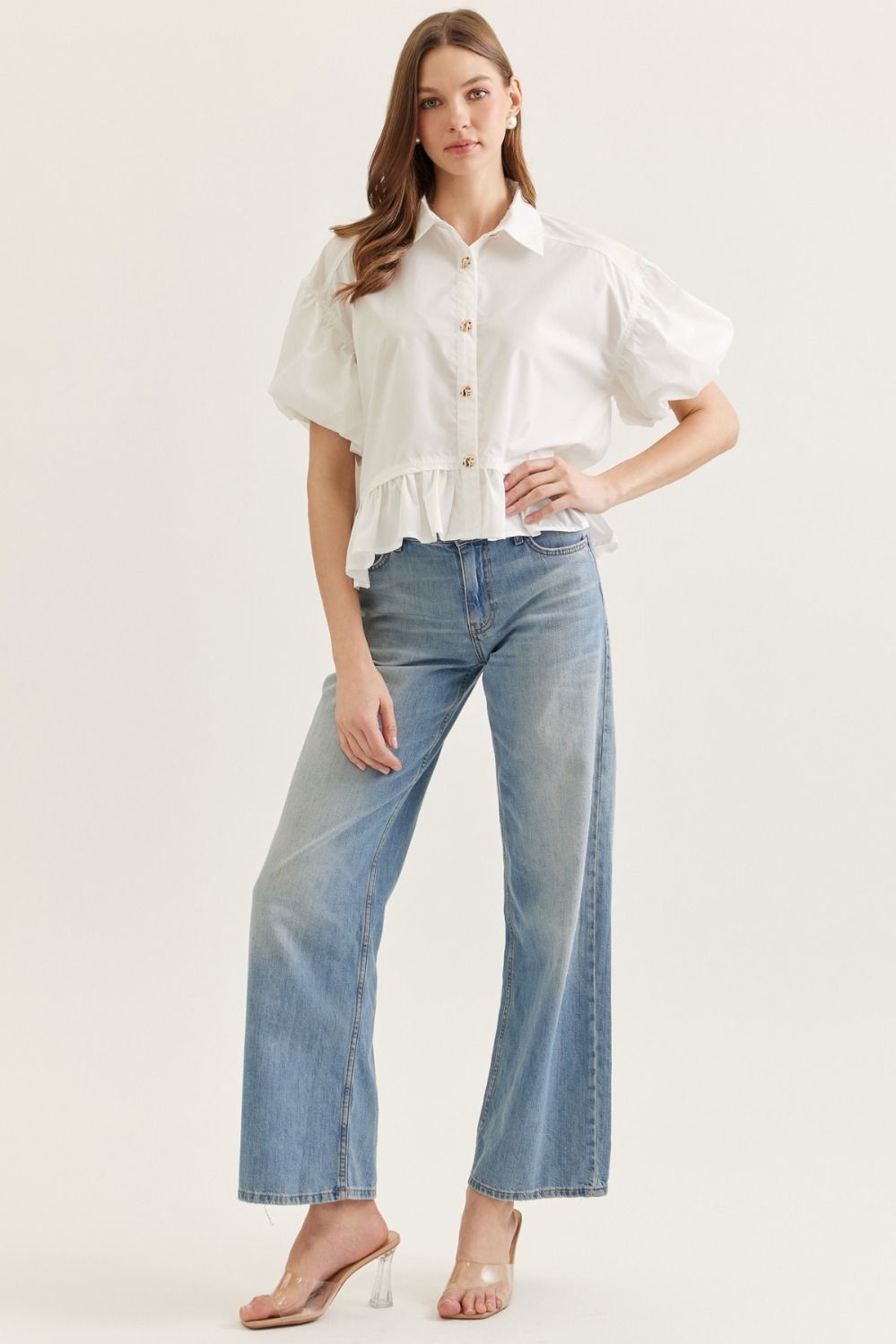 White Tease Entro Top