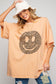 Smiles are always in style APRICOT top