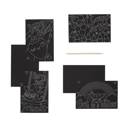 Mini Scratch & Scribble Art Kit: Lil' Juicy