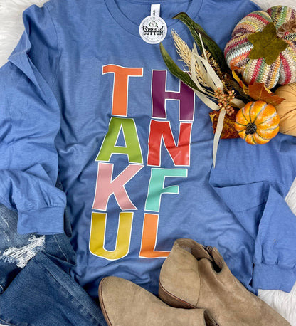 Thankful Stacked Tee