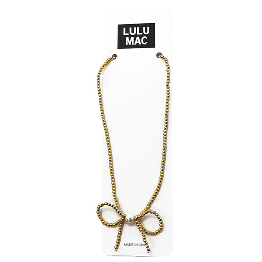 LULU MAC Gold Necklace