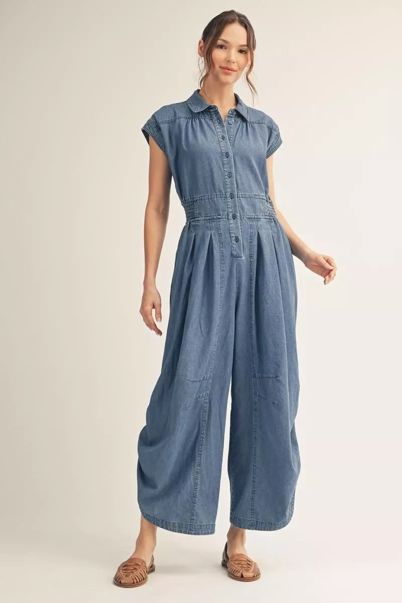 Denim Jumpsuit