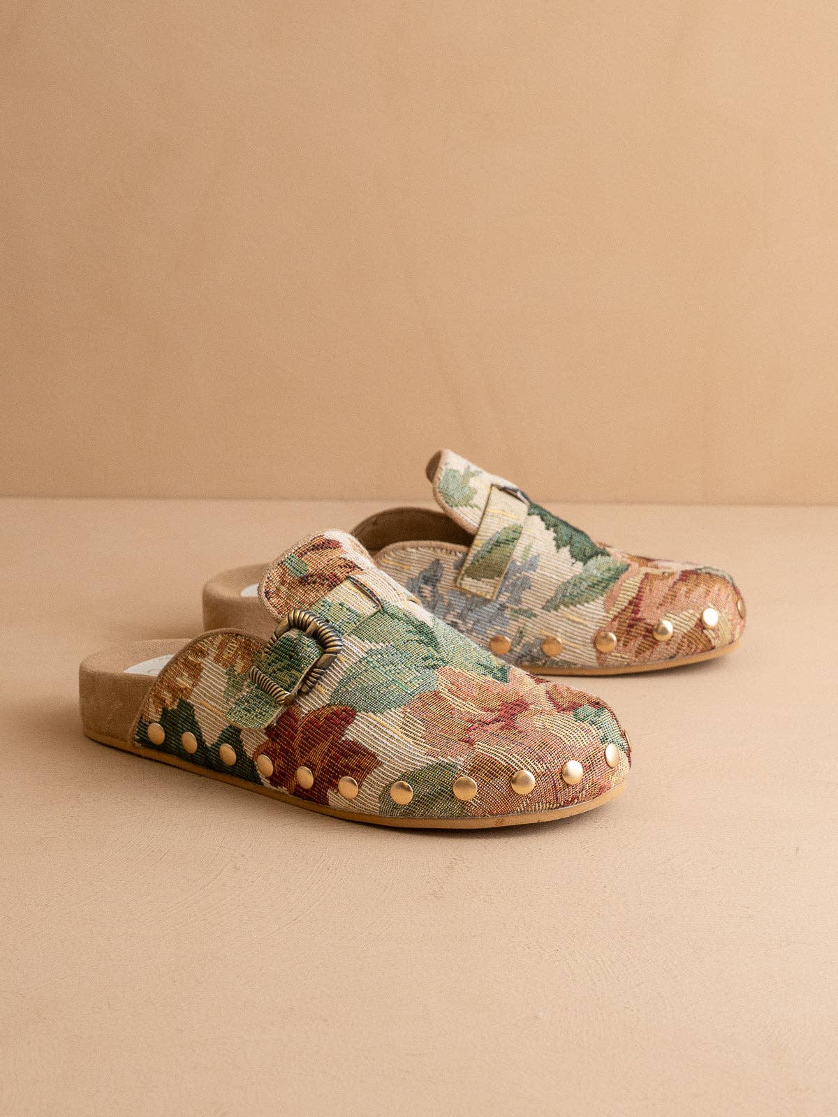 The Floral Heirloom Tapestry Mule