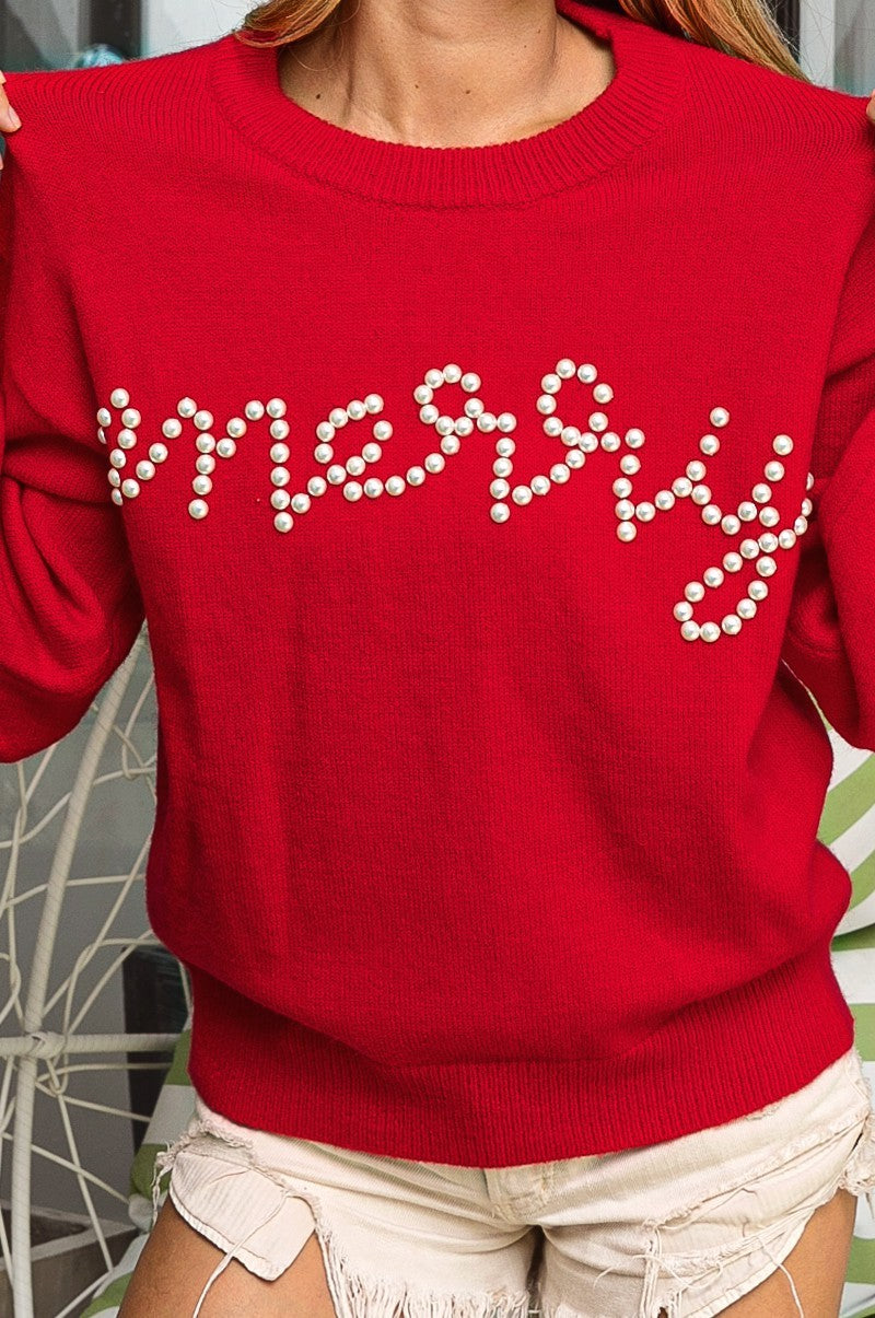 Merry Red Sweater