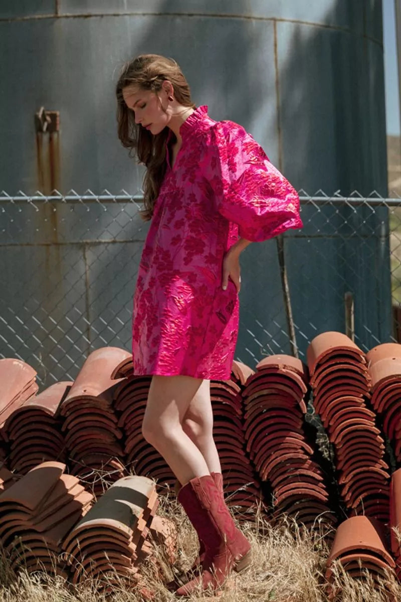 Hot Pink Celebration Party Dress