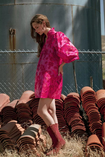Hot Pink Celebration Party Dress