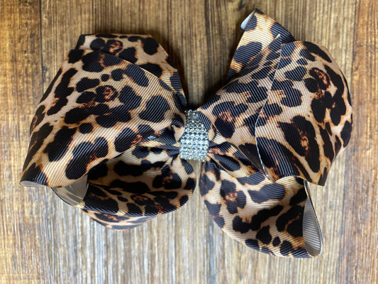 Leopard 6" Hairbow